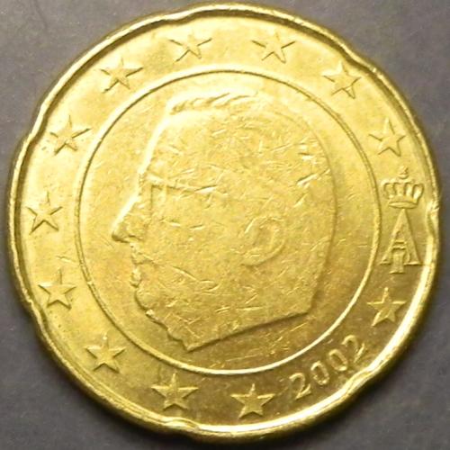 20 євроцентів 2002 Бельгія