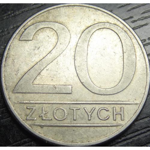 20 злотих Польща 1986