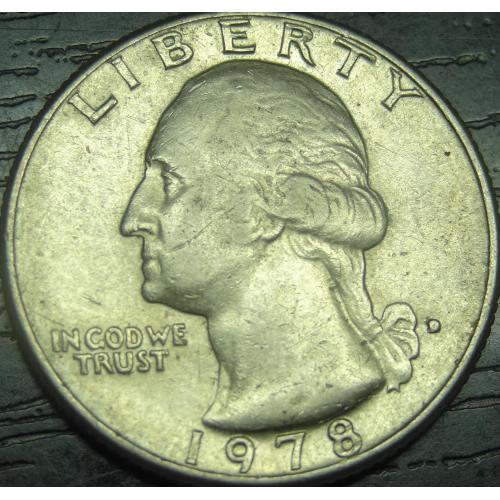 25 центів 1978 D США нечаста