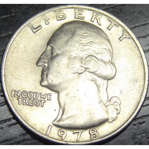 25 центів 1978 США