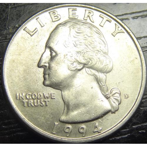 25 центів 1994 D США