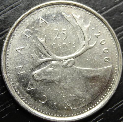 25 центів 2006 P Канада