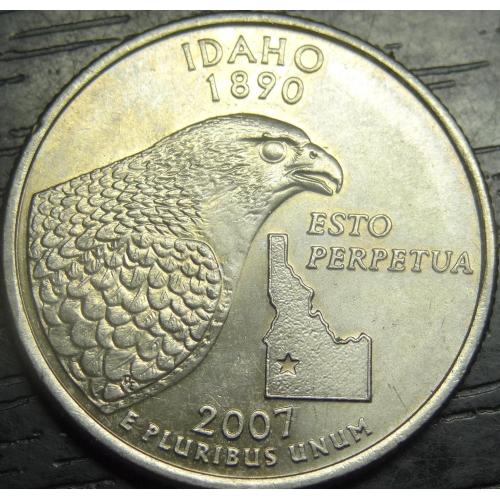 25 центів 2007 P США Айдахо