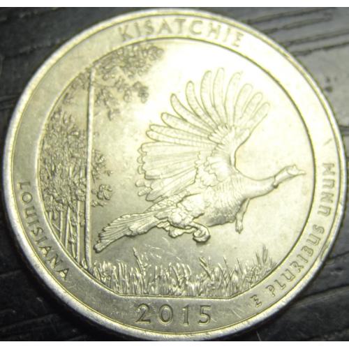 25 центів 2015 P США Кісатчі