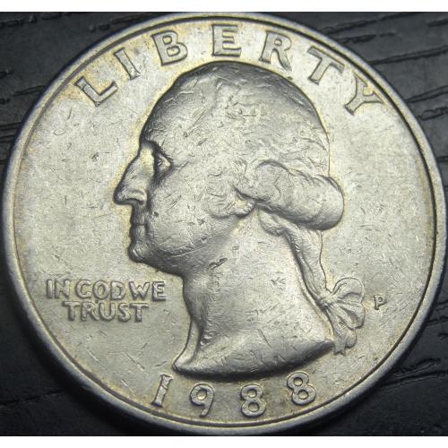 1/4 долара США 1988 P