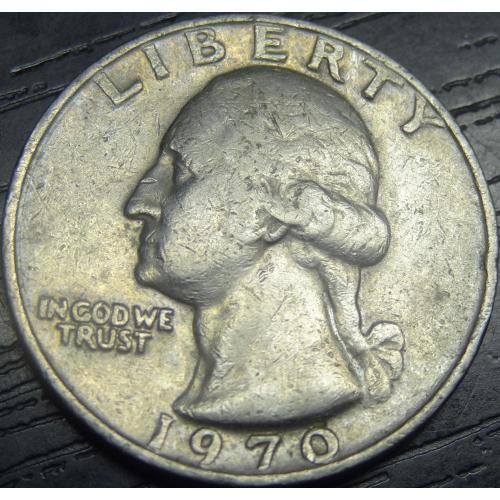 25 центів 1970 США