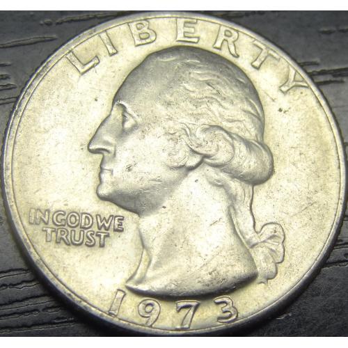 25 центів 1973 США