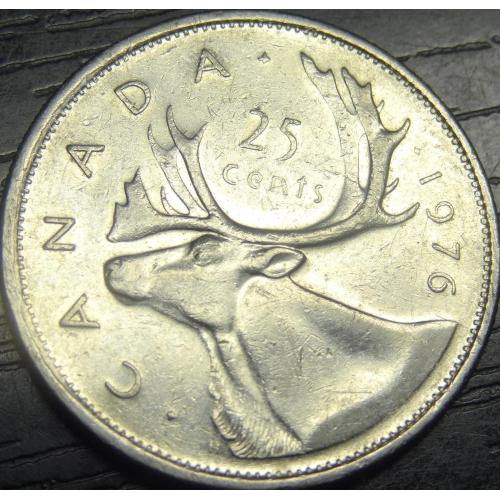 25 центів 1976 Канада