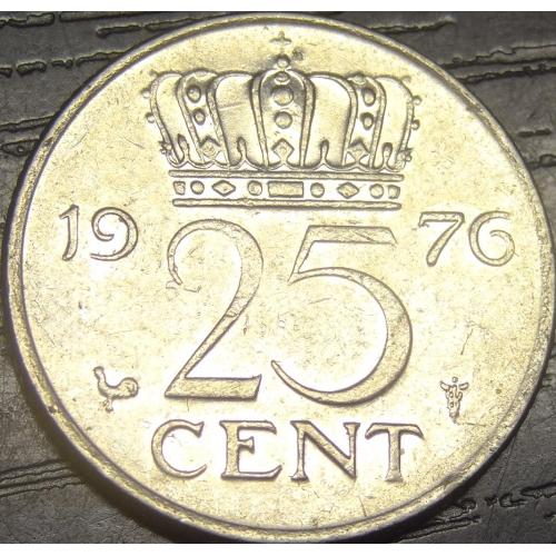 25 центів 1976 Нідерланди