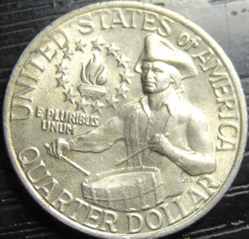 25 центів 1976 США 200 років незалежності