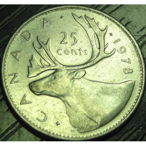 25 центів 1978 Канада