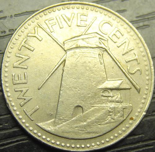 25 центів 1981 Барбадос