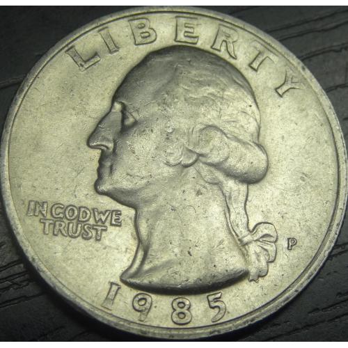 1/4 долара 1985 P США