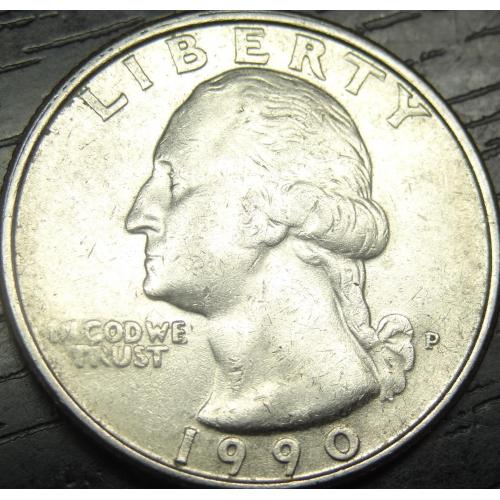 1/4 долара 1990 P США