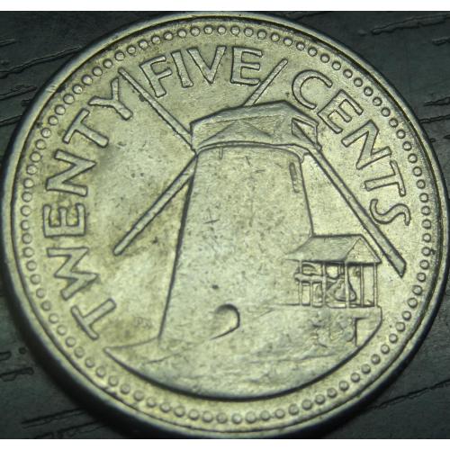 25 центів 1994 Барбадос