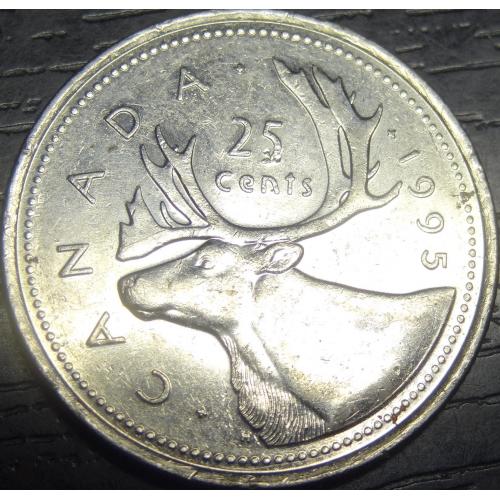 25 центів 1995 Канада