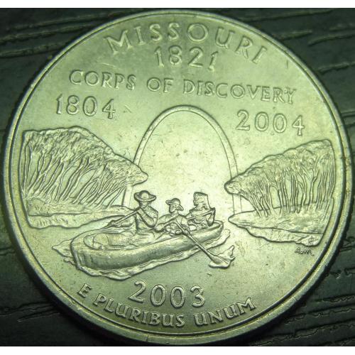 25 центів 2003 P США Міссурі