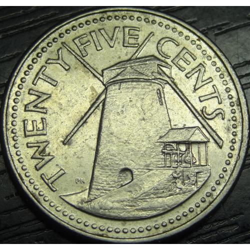 25 центів 2004 Барбадос