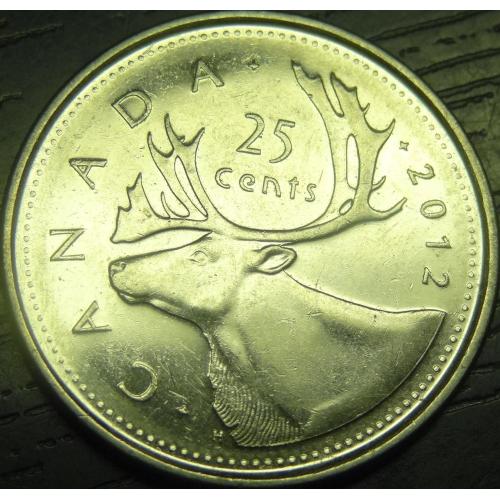 25 центів 2012 Канада