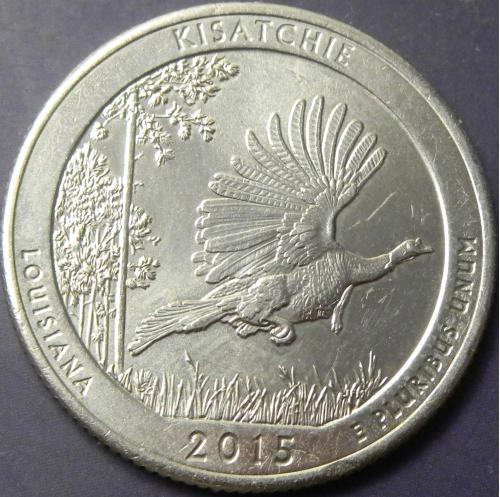 25 центів 2015 D США Кісатчі