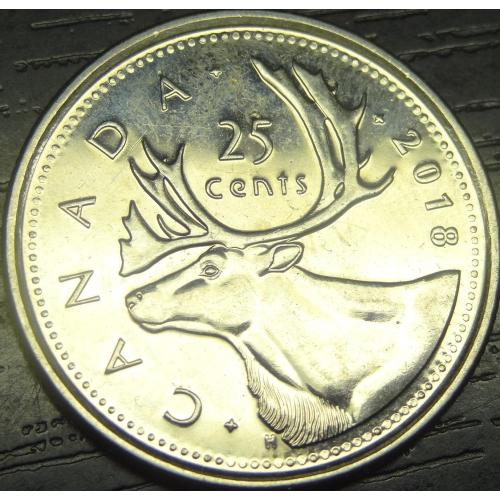 25 центів 2018 Канада
