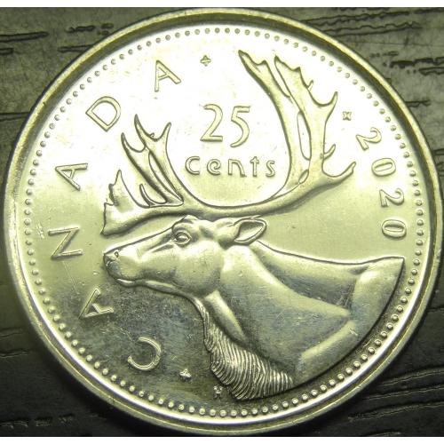 25 центів 2020 Канада