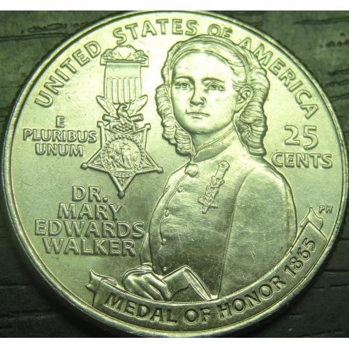 25 центів США 2024 P Доктор Мері Едвардс Вокер