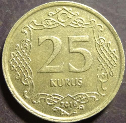 25 курушів 2010 Туреччина