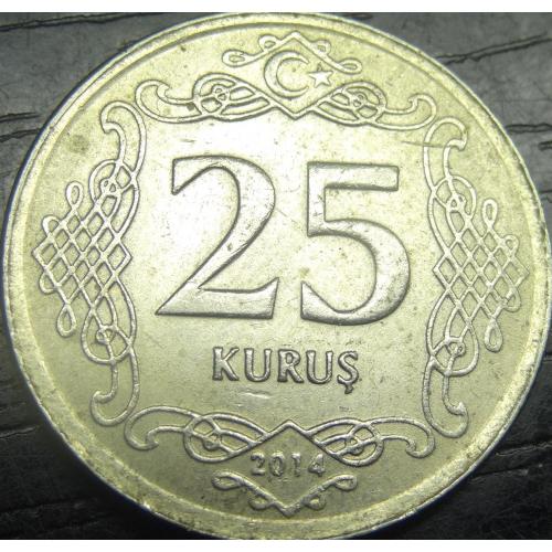 25 курушів 2014 Туреччина