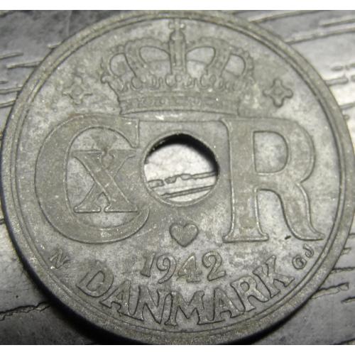 25 оре Данія 1942 рідкісна