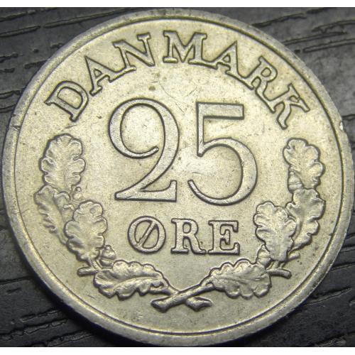 25 оре Данія 1966 (без отвору)