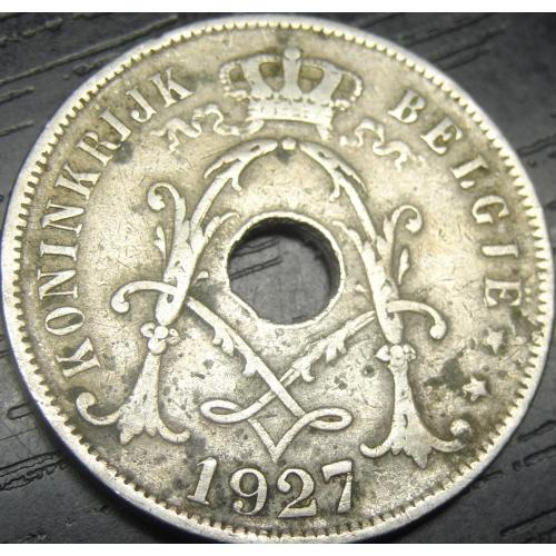 25 сантимів Бельгія 1927 Belgie