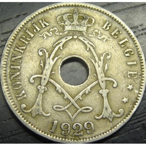 25 сантимів Бельгія 1929 Belgie