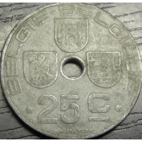25 сантимів Бельгія 1946 Belgie-Belgique