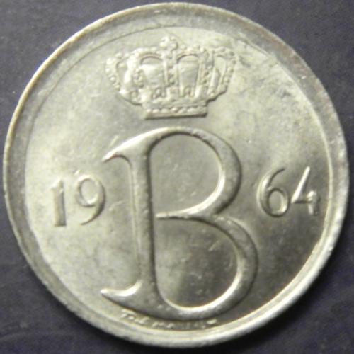25 сантимів Бельгія 1964 Belgique