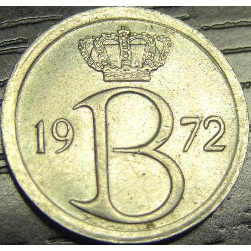 25 сантимів Бельгія 1972 Belgie