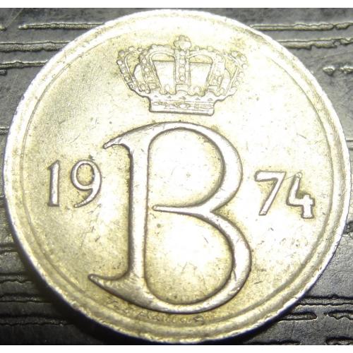 25 сантимів Бельгія 1974 Belgie