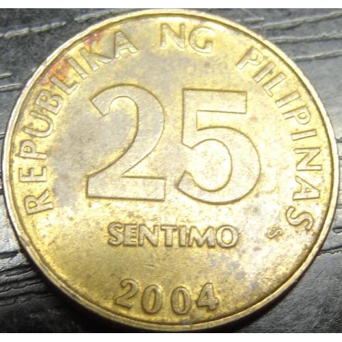 25 сентімо Філіппіни 2004