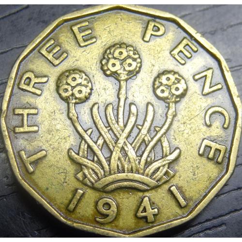 3 пенса Британія 1941