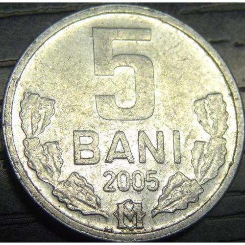 5 бані 2005 Молдова