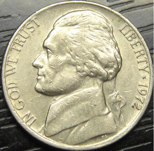 5 центів 1972 США