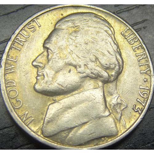 5 центів 1973 США