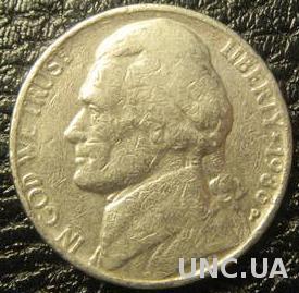 5 центів 1986 P США