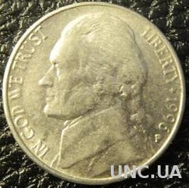 5 центів 1996 P США