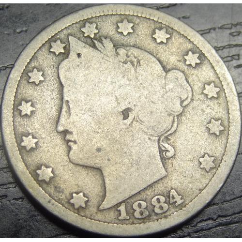5 центів 1884 США