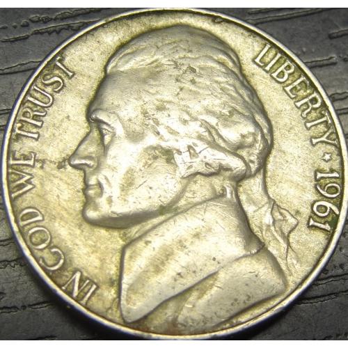 5 центів 1961 США