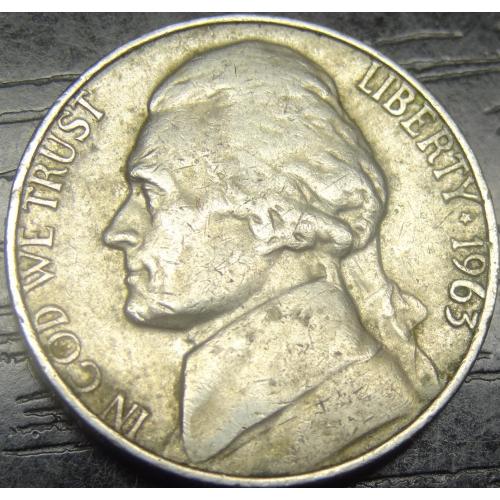 5 центів 1963 США