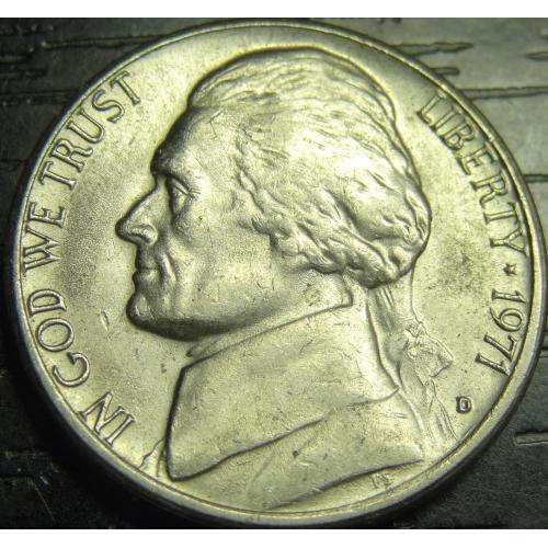 5 центів 1971 D США