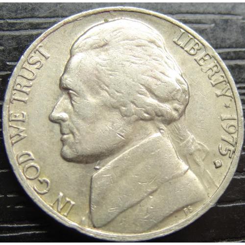 5 центів 1975 D США