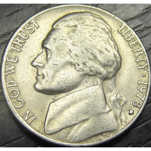 5 центів 1978 D США